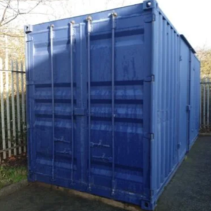 20Ft Shipping Container 20Ft x 8 5Ft With Additional Side 8Ft Panel Side Doors