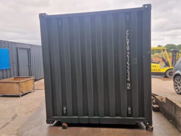 New 20Ft Shipping Container One Trip Green Easy Opening Door