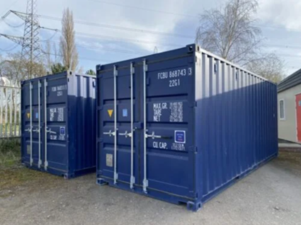 Single Trip 20Ft Shipping Container Storage Container Secure Store Site Cabin