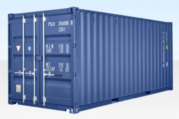 20Ft Shipping Container (One Trip) – Blue