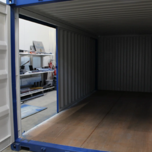 20ft Hi Cube Container (9′ 6″ high) suitable for IBC storage Sliding Door