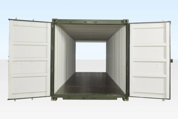 New (one trip) 20ft tunnel container