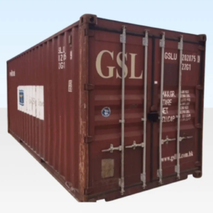 Used 20ft dry van shipping container