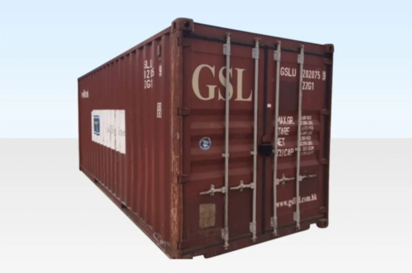 Used 20ft dry van shipping container