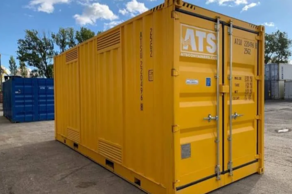 30ft x 8ft Shipping Container (One Trip) – Yellow