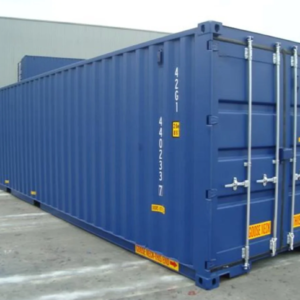 40ft High Cube (9′ 6″ high) Double Door Container (DD)