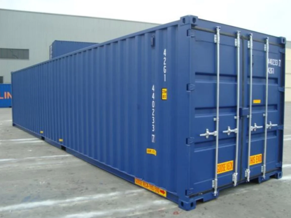 40ft High Cube (9′ 6″ high) Double Door Container (DD)