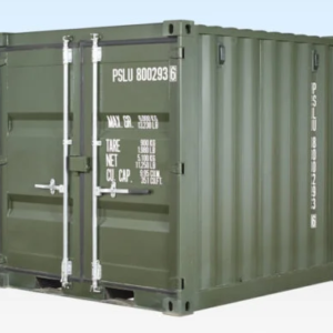 8Ft One Trip Shipping Container (Green)
